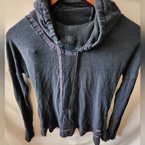 Alo Navy Blue Hoodie. Size Small